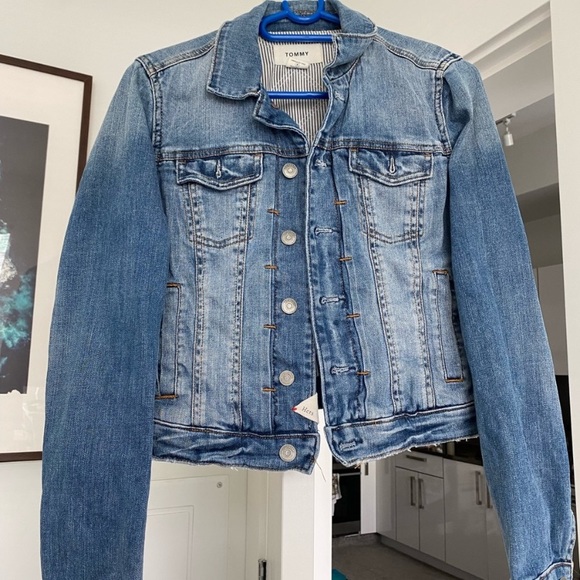 Tommy Hilfiger Denim Jacket Size Small - Picture 3 of 3